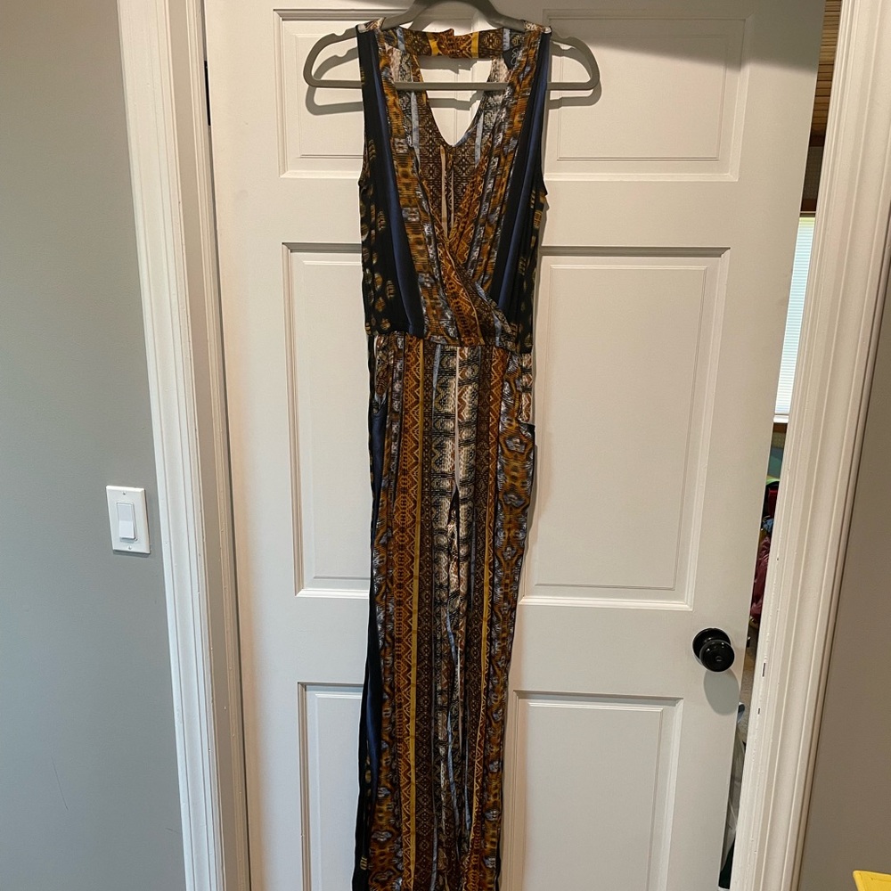 Fun print jumpsuit, Spooy brand